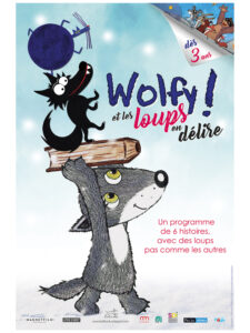 WOLFY ET LES LOUPS EN DELIRE Poster