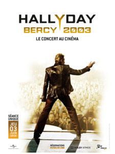 HALLYDAY BERCY 2003 Poster