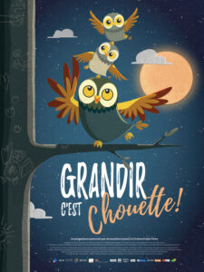 GRANDIR C'EST CHOUETTE Poster