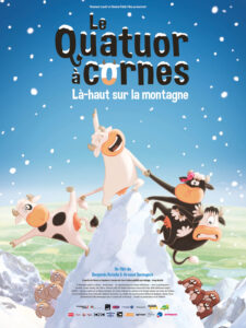 LE QUATUOR A CORNES - LA HAUT SUR LA MONTAGNE Poster