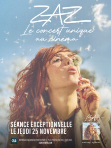 ZAZ - LE CONCERT UNIQUE AU CINEMA Poster