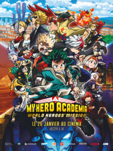 MY HERO ACADEMIA : WORLD HEROES' MISSION Poster
