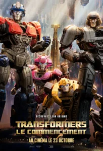TRANSFORMERS : LE COMMENCEMENT Poster