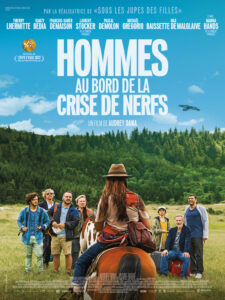 HOMMES AU BORD DE LA CRISE DE NERFS Poster