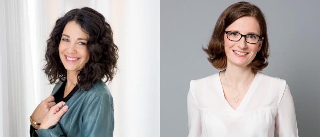 Pascale Chabert et Géraldine Gygi Laggiard