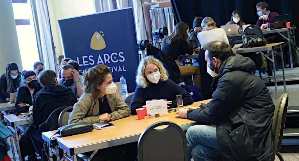 Villages des coproductions des Arcs
