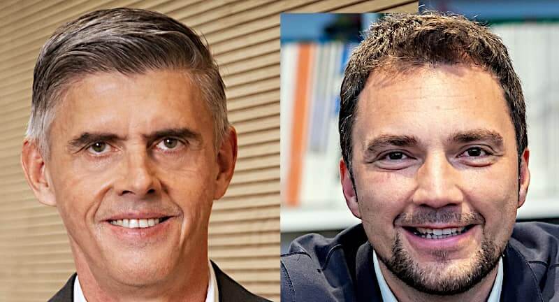 Dr Matthias Erb (Arri) et Marcus Graser (Claypaky)