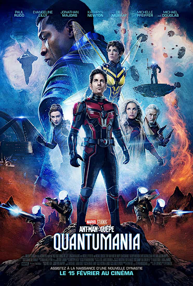 Ant-Man et la Guêpe Quantumania affiche