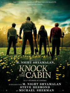 KNOCK AT THE CABIN Poster