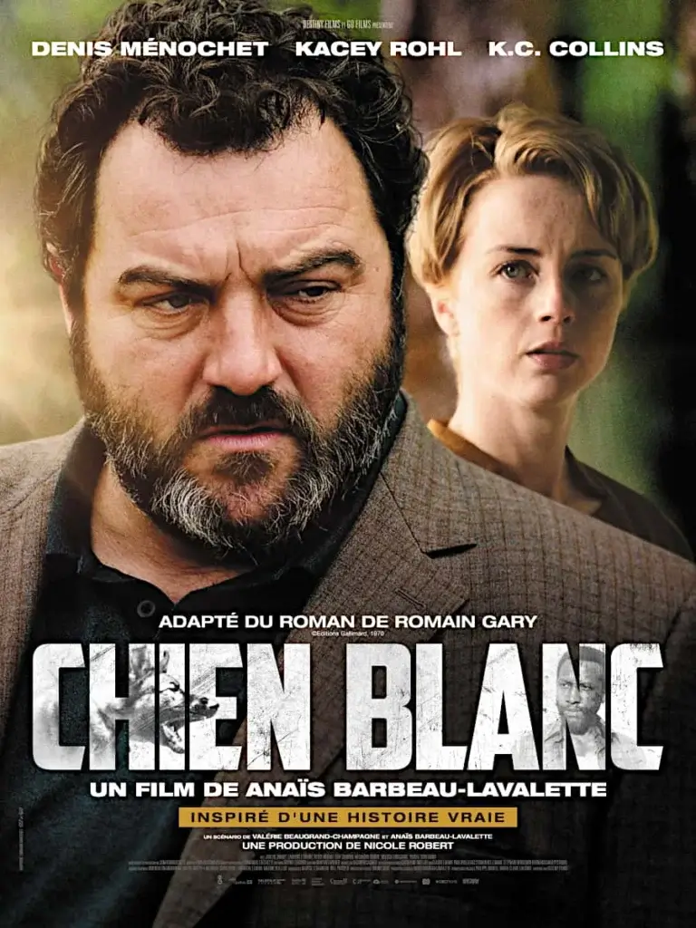 Chien blanc affiche