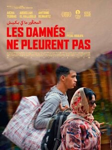 LES DAMNÉS NE PLEURENT PAS Poster
