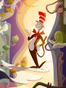 LE CHAT CHAPEAUTÉ Poster