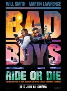 BAD BOYS : RIDE OR DIE Poster