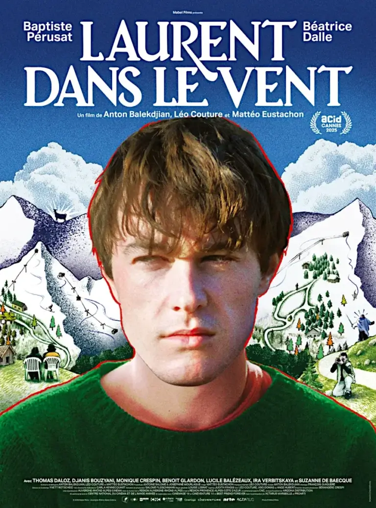 Laurent dans le vent affiche