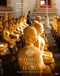 9 TEMPLES VERS LE CIEL Poster