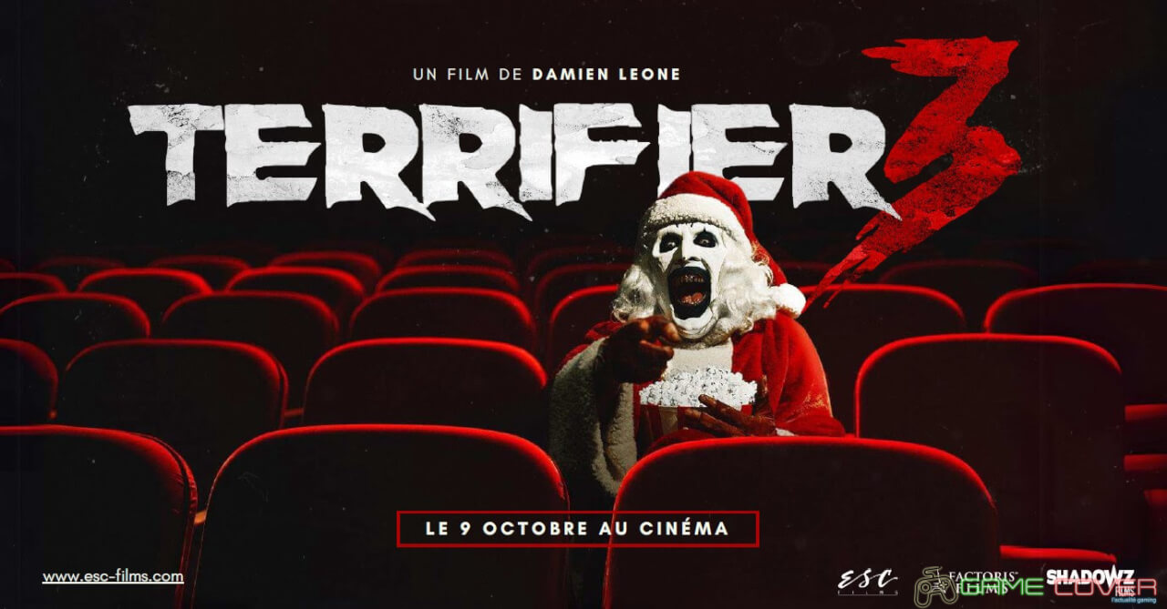Le film d'horreur "Terrifier 3" interdit au moins de 18 ans - Ecran Total
