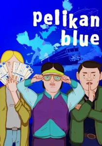 PELIKAN BLUE Poster
