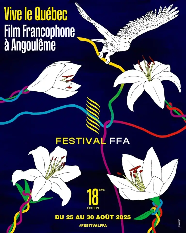 Festival du film francophone Angoulême 2025 affiche