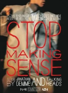 STOP MAKING SENSE Poster