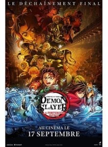 DEMON SLAYER : KIMETSU NO YAIBA – LA FORTERESSE INFINIE Poster