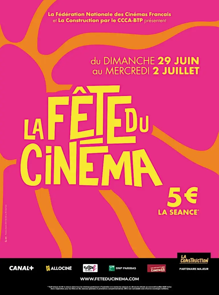La Fête du cinéma 2025 affiche