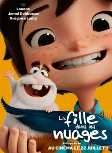 LA FILLE DANS LES NUAGES Poster