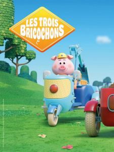LES TROIS BRICOCHONS Poster