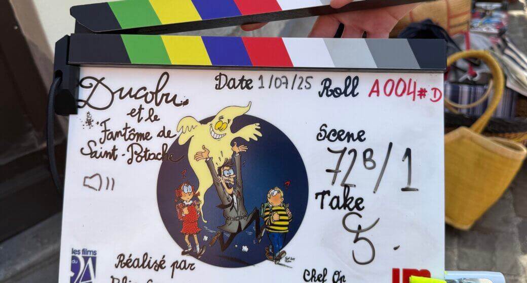 Clap tournage DUCOBU