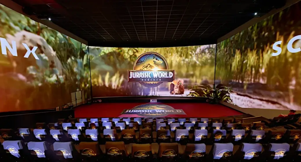 Jurassic World ScreenX Brussels