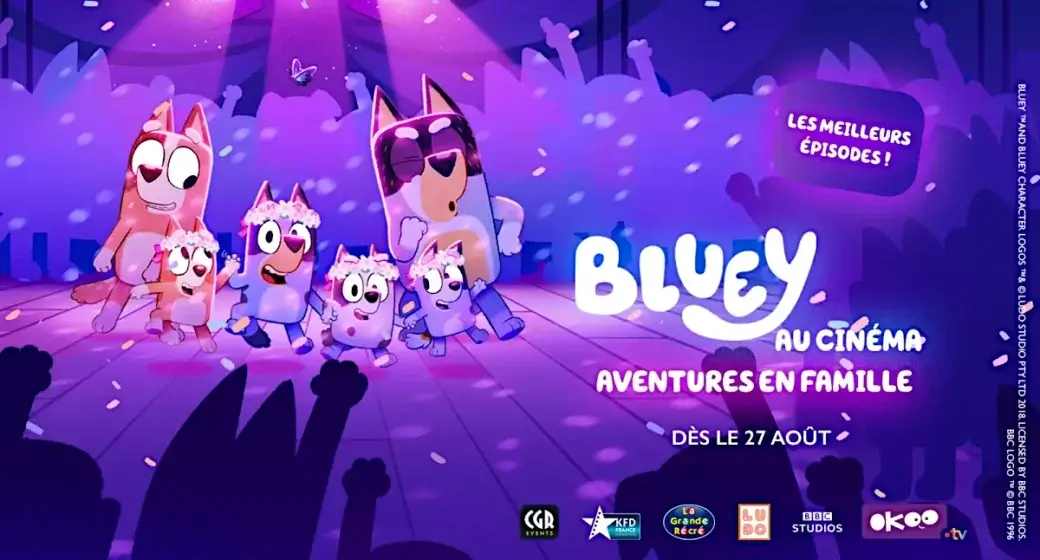 Bluey au cinéma – Aventures en famille