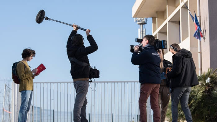France Télévisions tournage