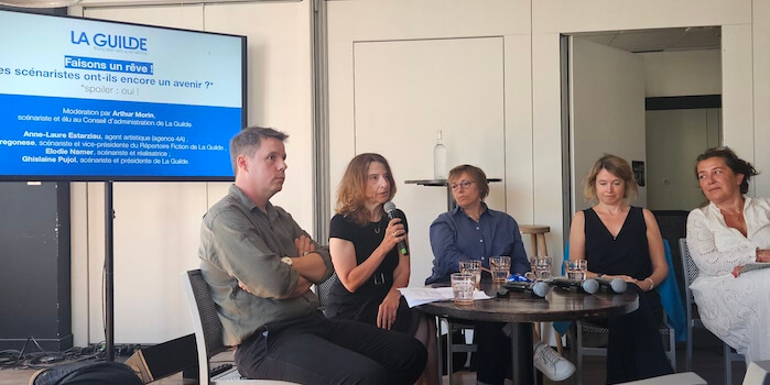 La Guilde des scénaristes réunie au Festival de la fiction de La Rochelle 2025