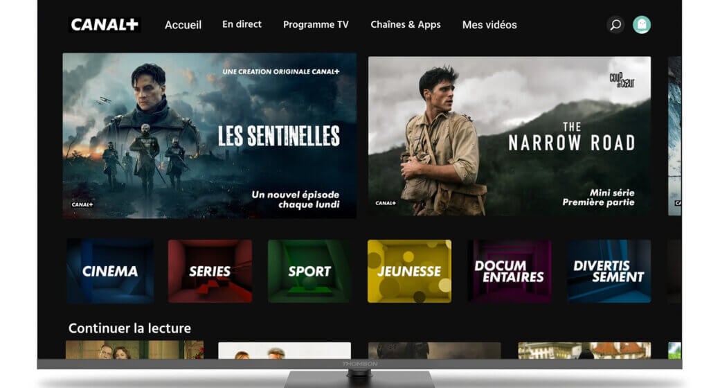 Canal+ et Thompson