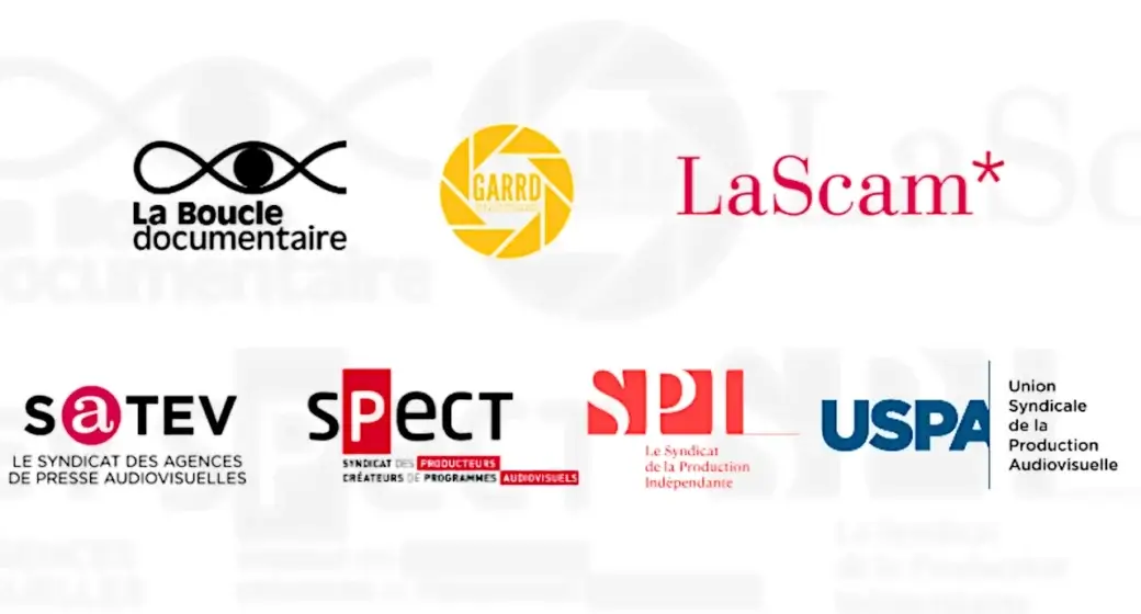 La Boucle documentaire, la Garrd, la Scam, le Satev, le Spect, le SPI, l’Uspa
