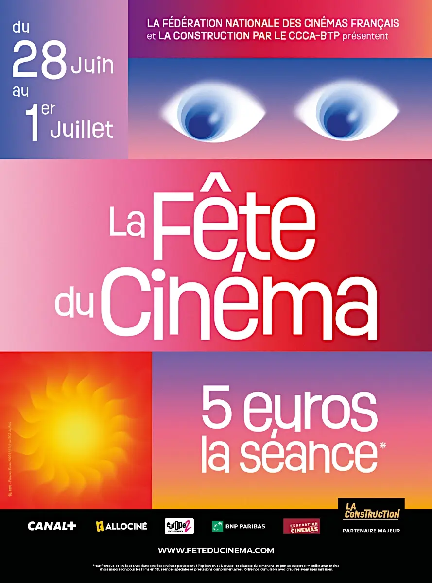 LA FÊTE DU CINÉMA 2026