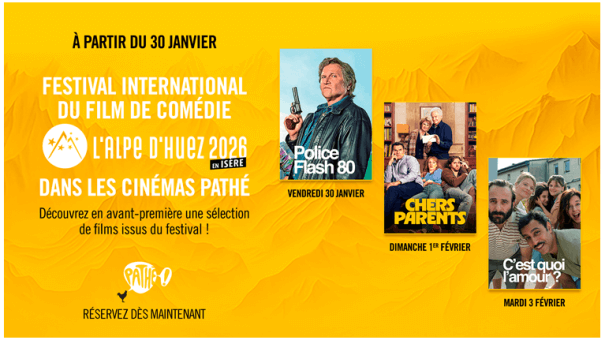 alpe d'huez Pathé 2026