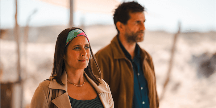 Julie de Bona et Grégory Fitoussi dans la saison 2 de la série Erica