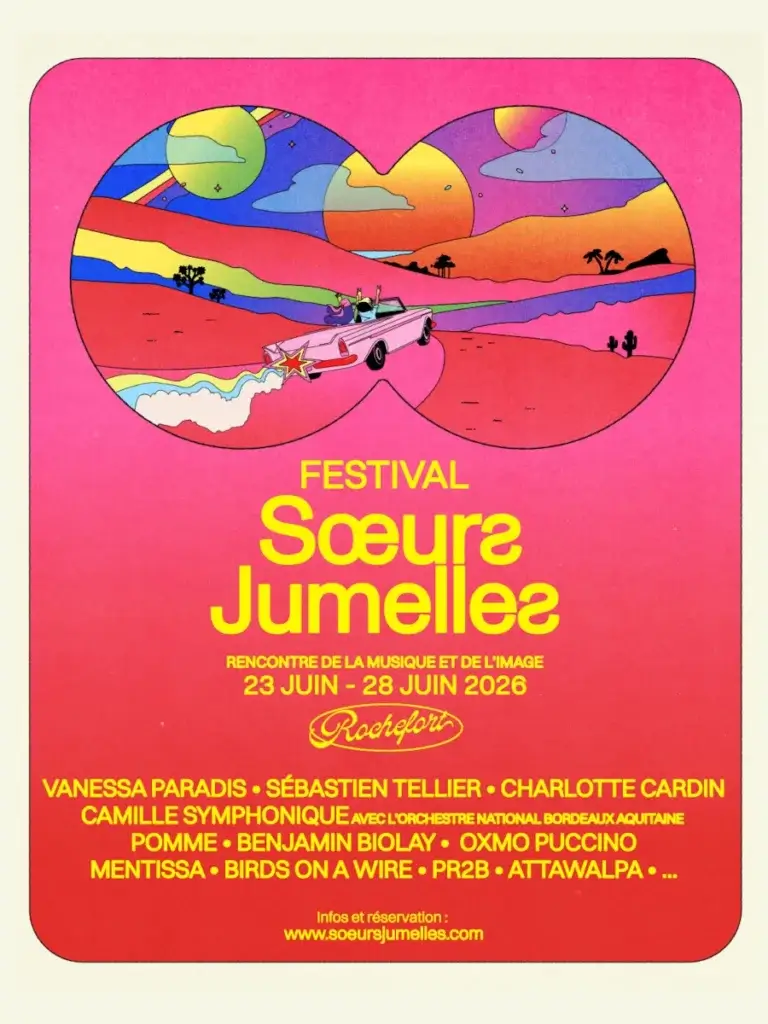 Festival Sœurs Jumelles 2026 affiche