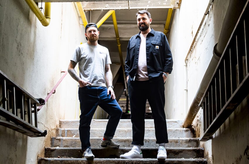 Johan Borg et Yoann Gibert