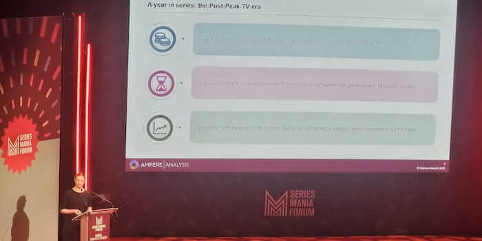 Présentation étude Ampere Analysis Séries Mania 2026