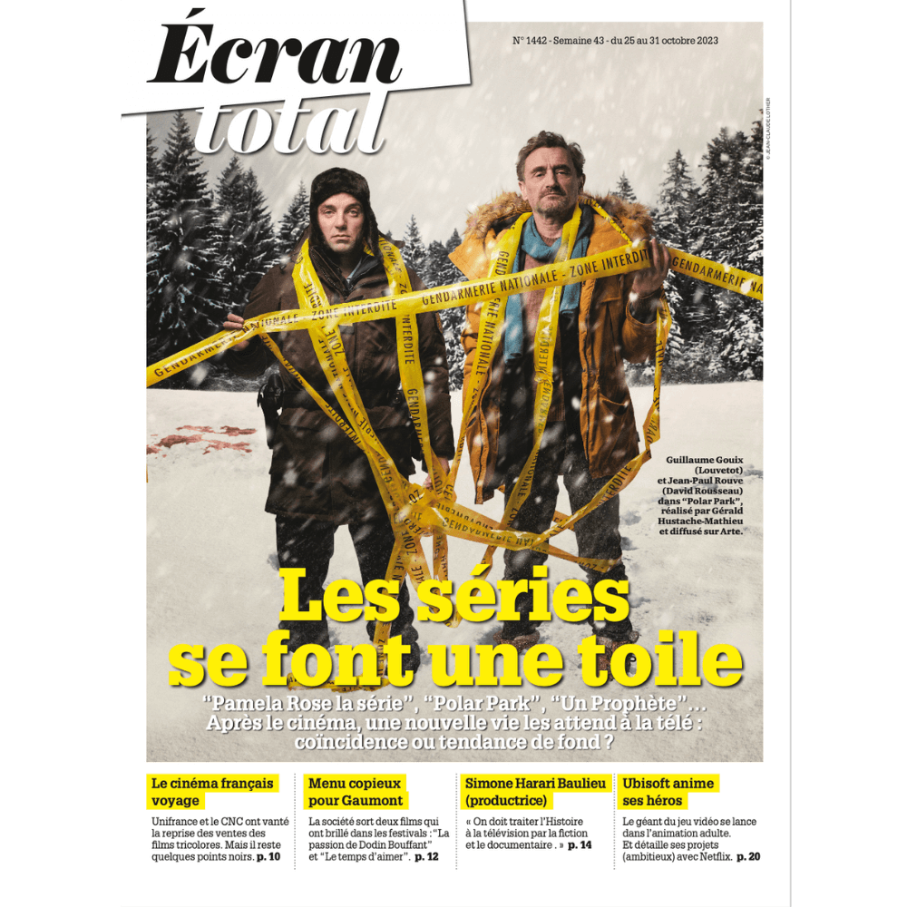 Mercredi 25 octobre 2023 : Les séries se font une toile