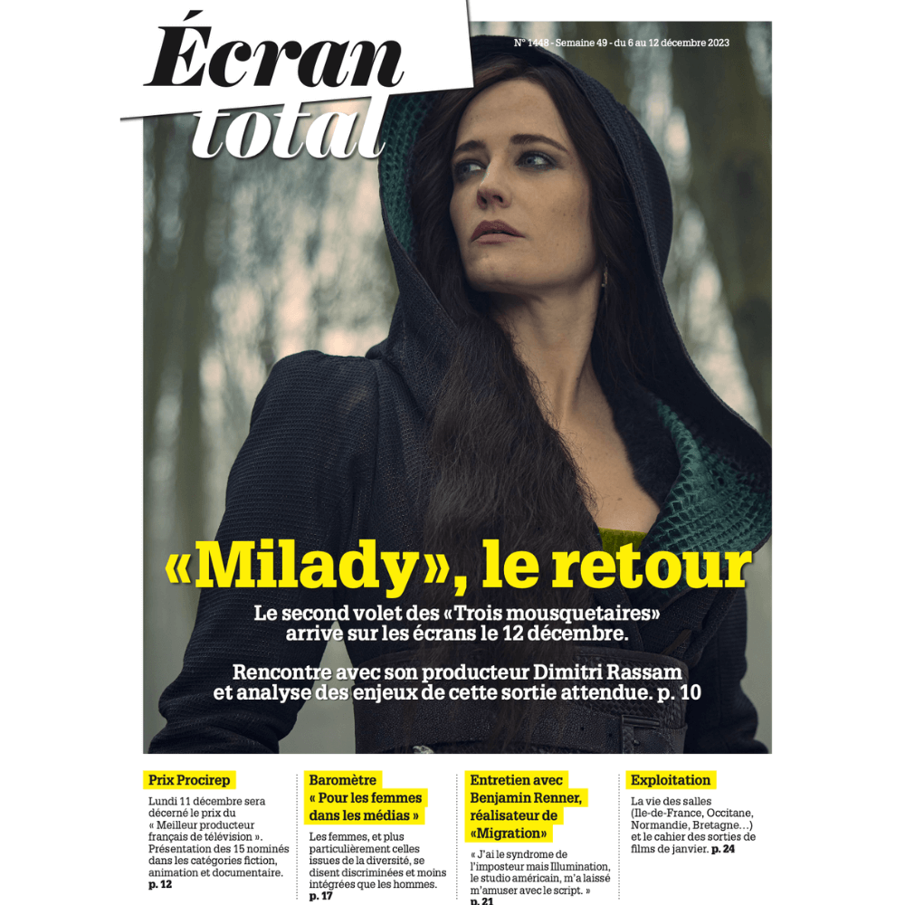 Mercredi 6 décembre 2023 : «Milady», le retour