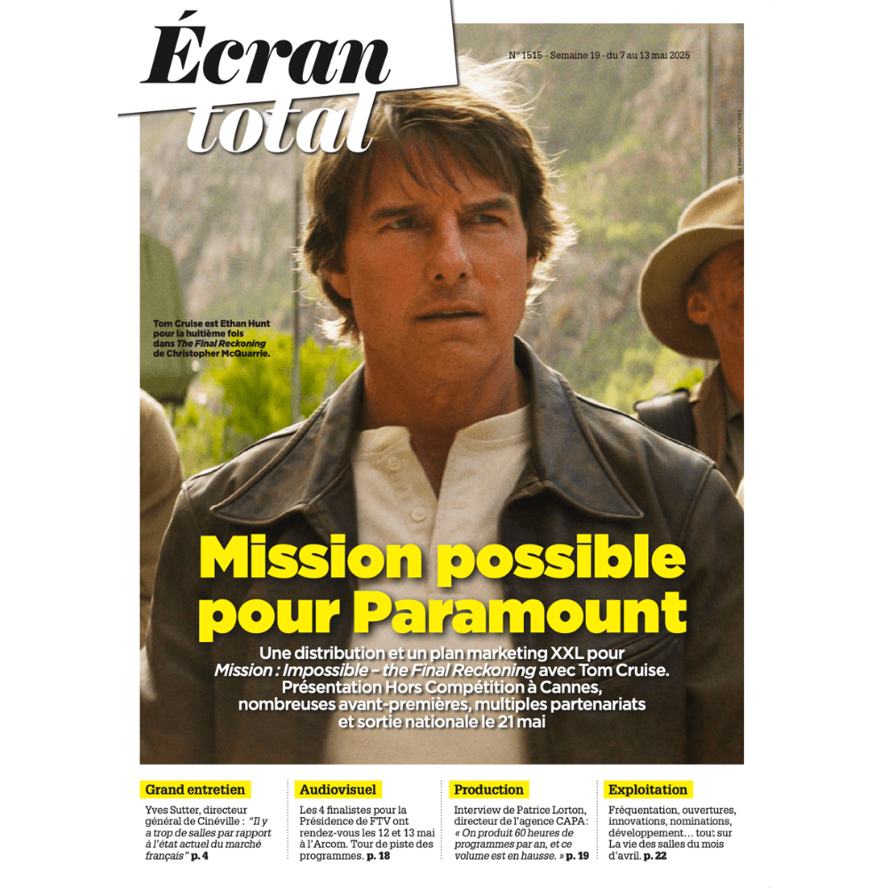 Mercredi 7 mai 2025 : Distribution de taille pour Mission Impossible 8