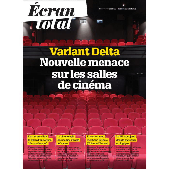 PDF N°1337 : Nouvelle menace sur le cinéma