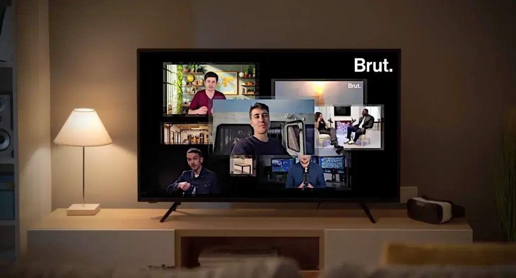 Brut télé connectée