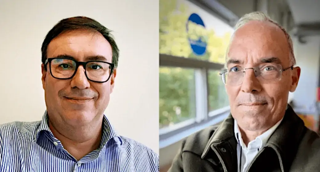 Vincent Gisbert et Jérôme Caza.