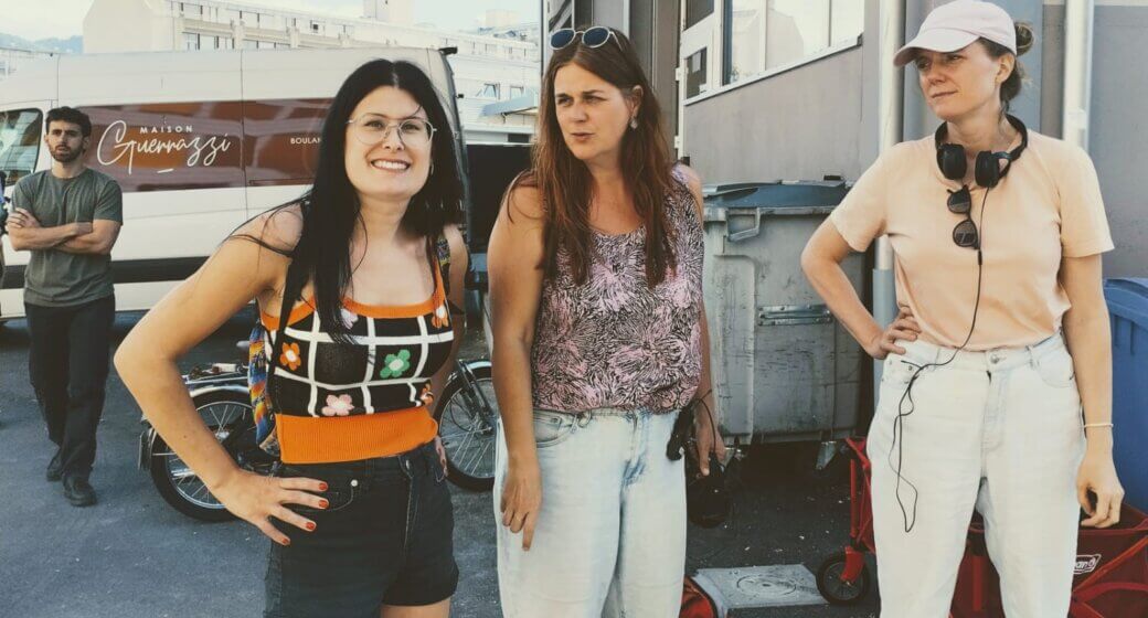 Johanna, Céline Carridroit et Aline Suter