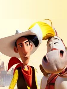 LUCKY LUKE DANS BIENVENUE À FANGA TOWN Poster