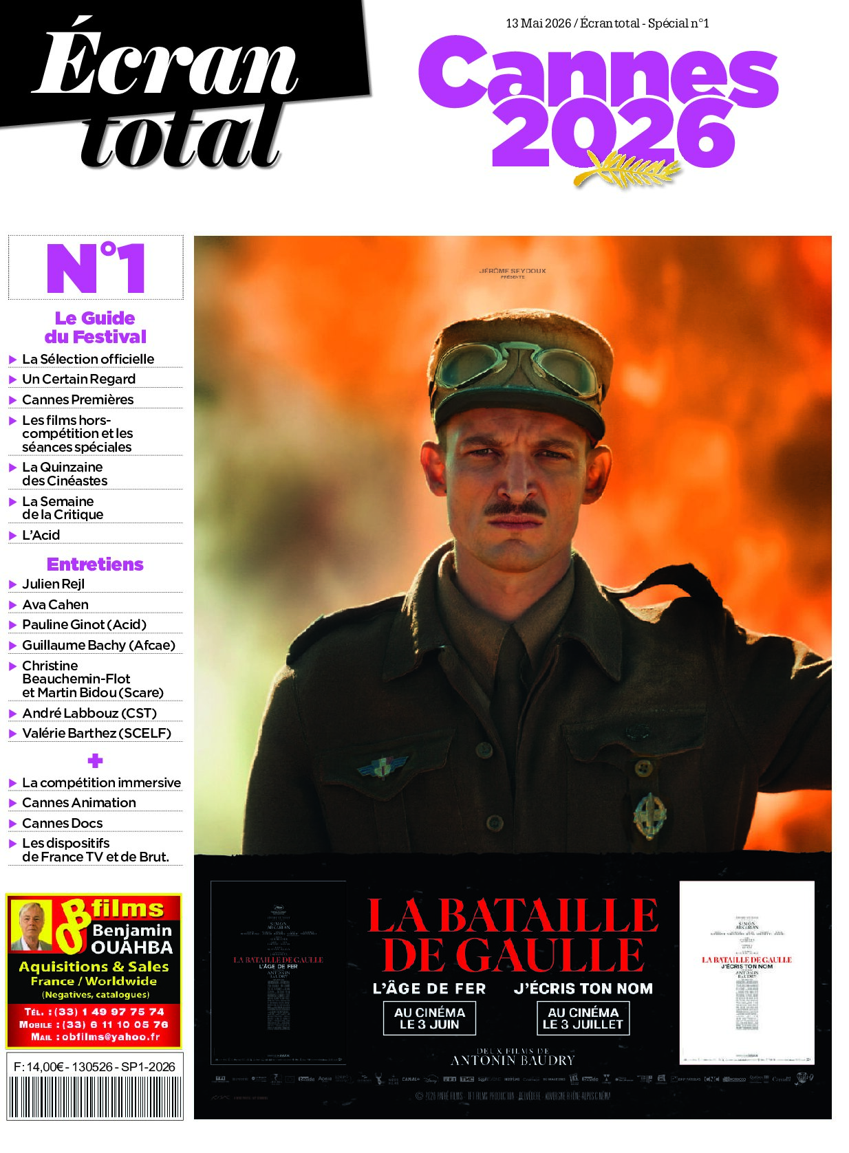 Hors-série Cannes 2026 #1 - Le Guide du Festival