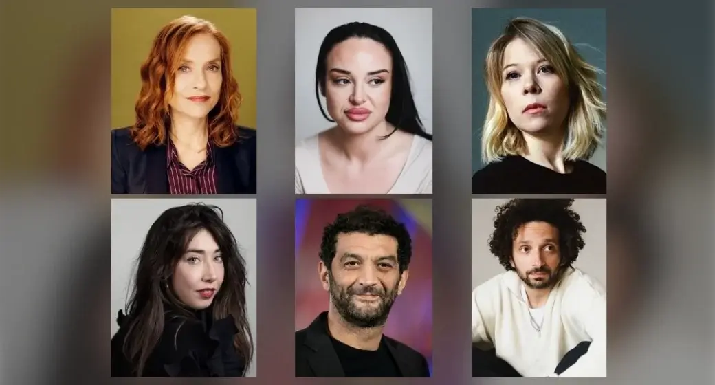 Isabelle Huppert, Éva Huault, India Hair, Suzanne de Baecque, Ramzy Bedia, William Lebghil